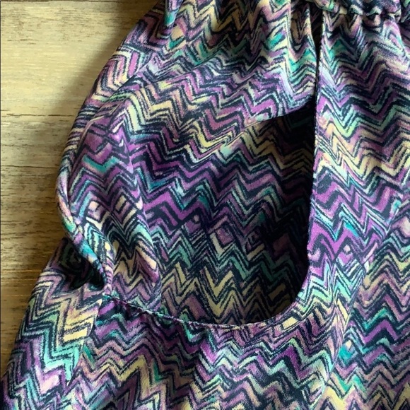 Women's Love Culture Strapless Ruffled Dress Large - Picture 4 of 8